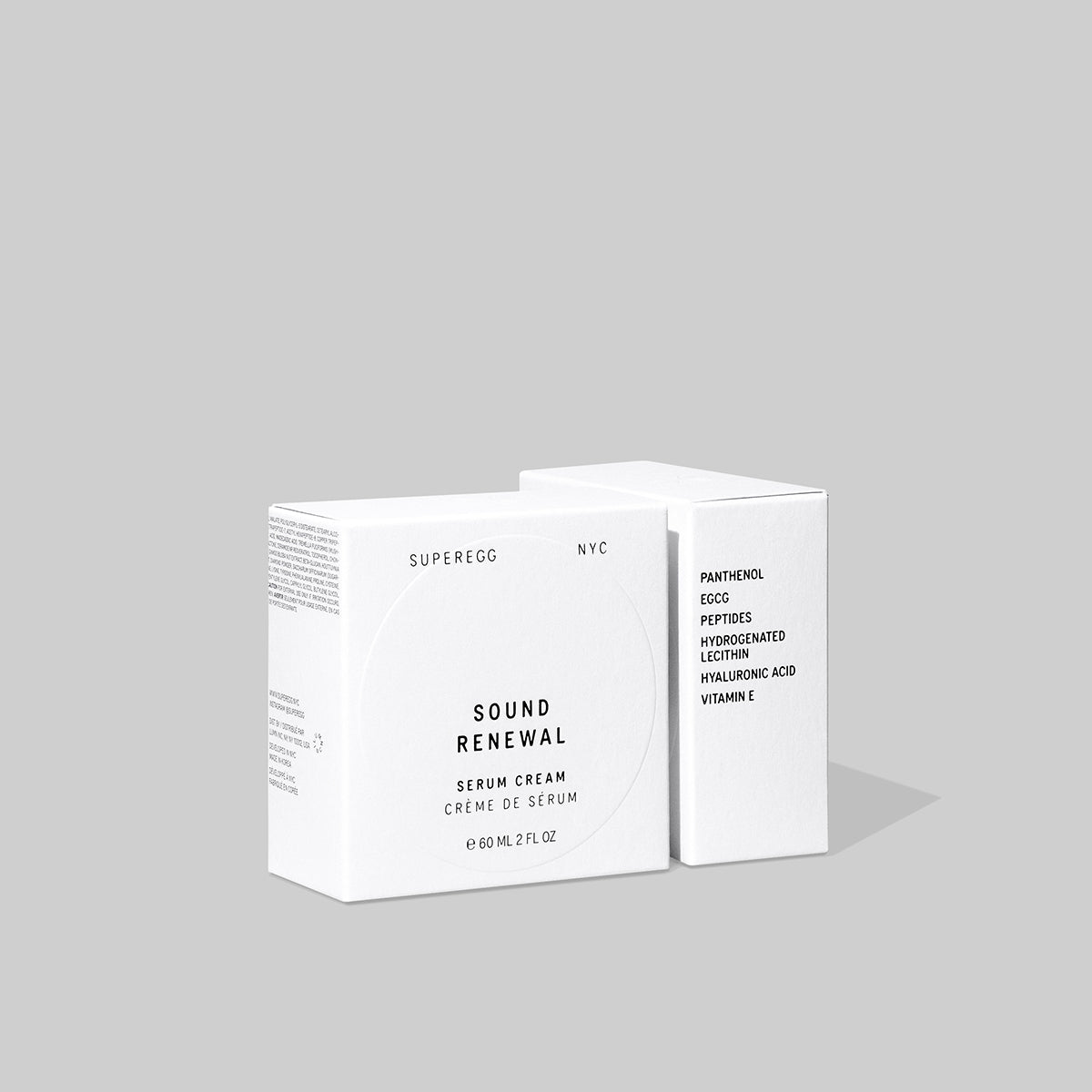 Superegg Sound Renewal Serum Cream